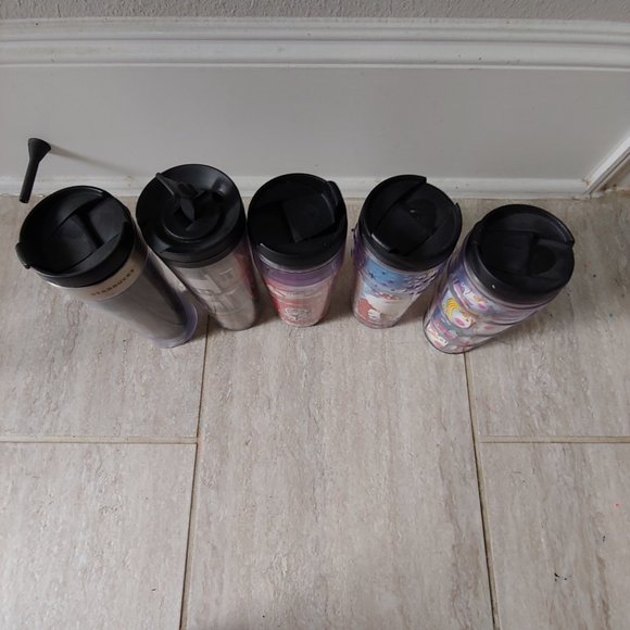 Starbucks Tumblers 16oz Holidays Lot of 5 - Picture 2 of 3